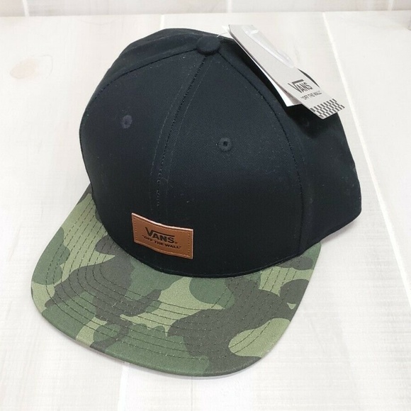 vans camo snapback